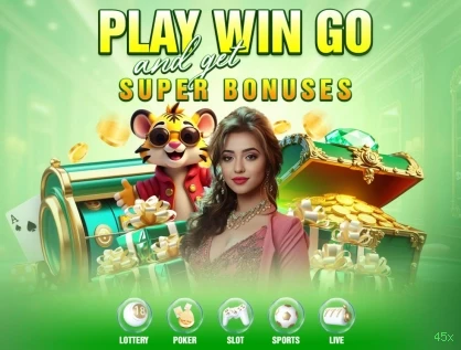 Imagem promocional da experiência de game da 45x